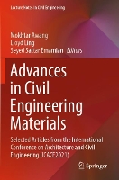 Book Cover for Advances in Civil Engineering Materials by Mokhtar Awang