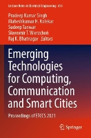 Book Cover for Emerging Technologies for Computing, Communication and Smart Cities by Pradeep Kumar Singh