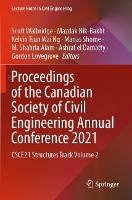 Book Cover for Proceedings of the Canadian Society of Civil Engineering Annual Conference 2021 by Scott Walbridge