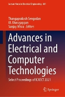 Book Cover for Advances in Electrical and Computer Technologies by Thangaprakash Sengodan