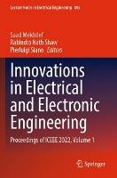 Book Cover for Innovations in Electrical and Electronic Engineering by Saad Mekhilef