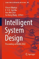 Book Cover for Intelligent System Design by Vikrant Bhateja