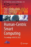 Book Cover for Human-Centric Smart Computing by Siddhartha Bhattacharyya