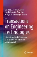 Book Cover for Transactions on Engineering Technologies by Sio-Iong Ao