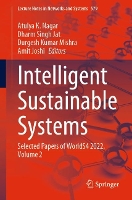 Book Cover for Intelligent Sustainable Systems by Atulya K. Nagar