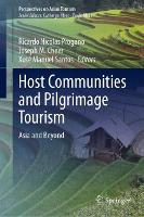 Book Cover for Host Communities and Pilgrimage Tourism by Ricardo Nicolas Progano