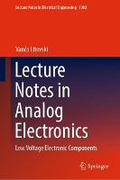 Book Cover for Lecture Notes in Analog Electronics by Vano Litovski