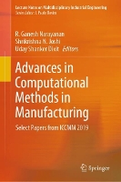 Book Cover for Advances in Computational Methods in Manufacturing by R. Ganesh Narayanan