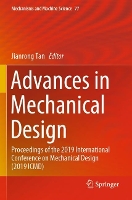 Book Cover for Advances in Mechanical Design by Jianrong Tan