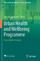 Book Cover for Urban Health and Wellbeing Programme by Franz W. Gatzweiler