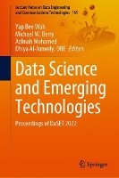 Book Cover for Data Science and Emerging Technologies by Yap Bee Wah