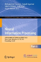 Book Cover for Neural Information Processing by Mohammad Tanveer