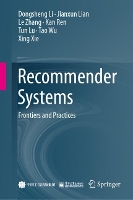 Book Cover for Recommender Systems by Dongsheng Li, Jianxun Lian, Le Zhang, Kan Ren