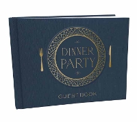 Book Cover for Dinner Party Guest Book by Insight Editions