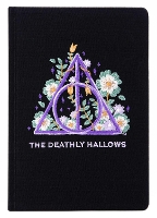 Book Cover for Harry Potter: Deathly Hallows Embroidered Journal  by Insight Editions