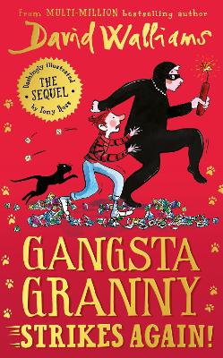 Cover for Gangsta Granny Strikes Again! by David Walliams