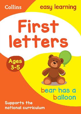 First Letters. Ages 3-5