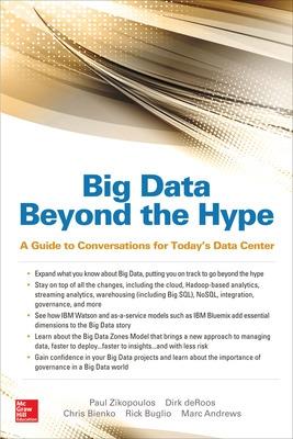 Big Data Beyond the Hype: A Guide to Conversations for Today’s Data Center