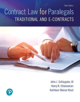 Contract Law for Paralegals