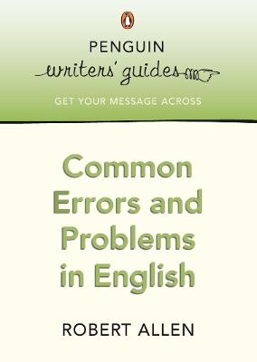 Common Errors and Problems in English