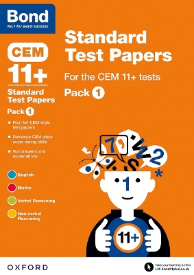 Bond 11+: CEM: Standard Test Papers: Ready for the 2024 exam