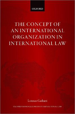 The Concept of an International Organization in International Law