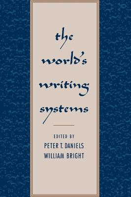 The World's Writing Systems