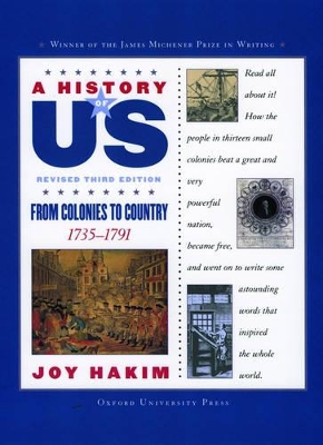 A History of US: From Colonies to Country: A History of US Book Three