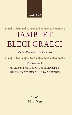 Iambi et Elegi Graeci