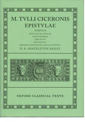 Cicero Epistulae. Vol II. Part ii