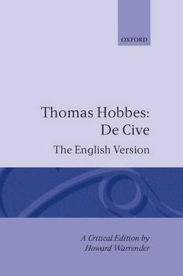 De Cive: The English Version