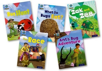 Project X Origins: Light Blue Book Band, Oxford Level 4: Bugs: Mixed Pack of 5