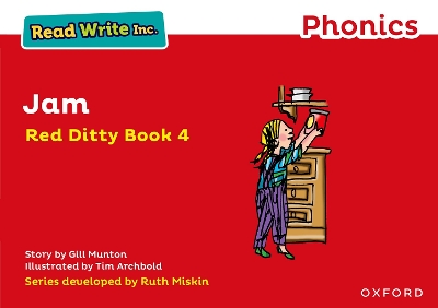 Read Write Inc. Phonics: Jam (Red Ditty Book 4)