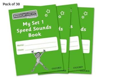 Read Write Inc. Phonics: My Set 1 Speed Sounds Book (Pack of 30)