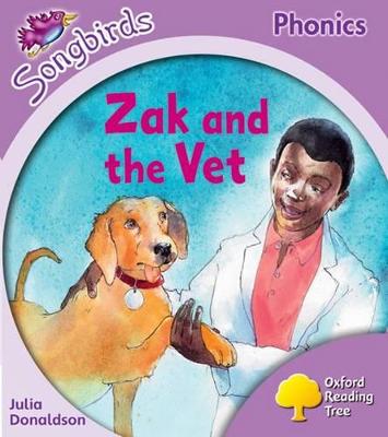 Oxford Reading Tree Songbirds Phonics: Level 1+: Zak and the Vet