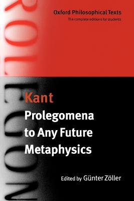 Prolegomena to Any Future Metaphysics