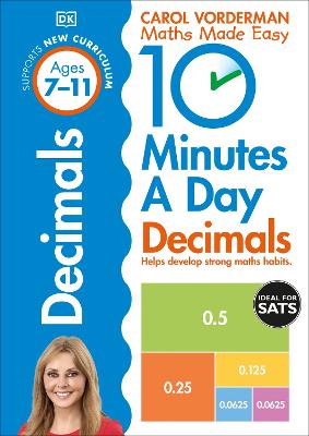 10 Minutes A Day Decimals, Ages 7-11 (Key Stage 2)