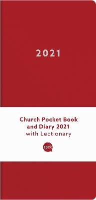 Church Pocket Book and Diary 2021 Red