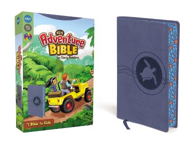 NIrV, Adventure Bible for Early Readers, Leathersoft, Blue, Full Color