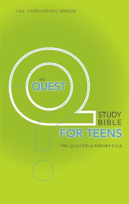 NIV, Quest Study Bible for Teens, Hardcover