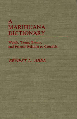 A Marihuana Dictionary