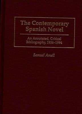 The Contemporary Spanish Novel