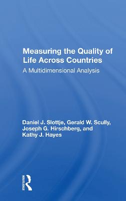 Measuring The Quality Of Life Across Countries