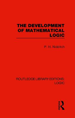 The Development of Mathematical Logic