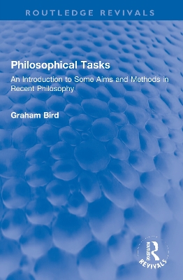 Philosophical Tasks