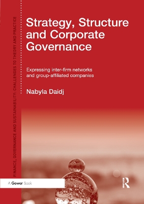 Strategy, Structure and Corporate Governance