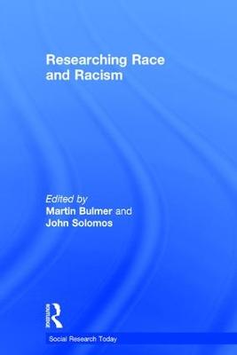 Researching Race and Racism