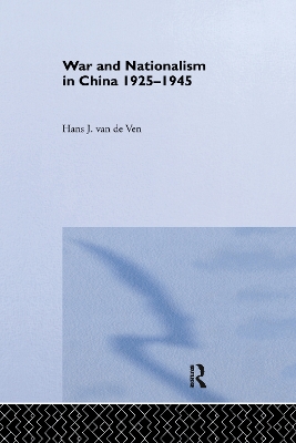 War and Nationalism in China: 1925-1945