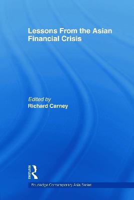 Lessons from the Asian Financial Crisis