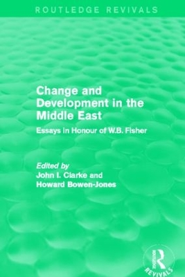 Change and Development in the Middle East (Routledge Revivals)
